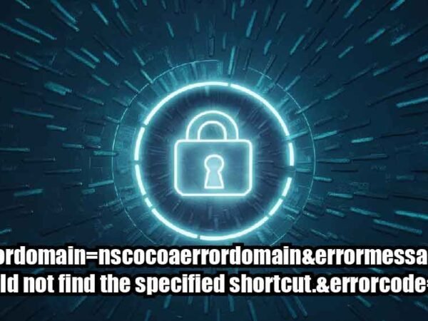 How To Fix errordomain=nscocoaerrordomain&errormessage=could not find the specified shortcut.&errorcode=4