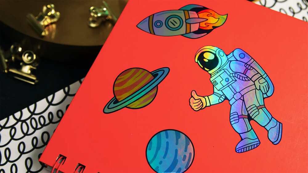 Holographic Stickers for Kids Fun Designs and Educational Uses