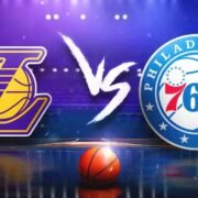 Lakers vs 76ers Match Player Stats