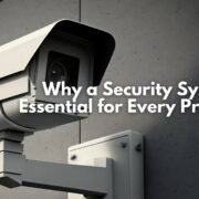 Why a Security System Is Essential for Every Property