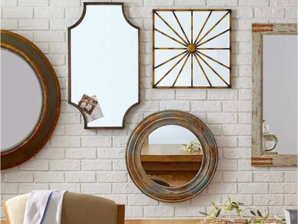 Beveled Mirrors and Georgian Wired Glass Beautiful Additions to Your Home Decor