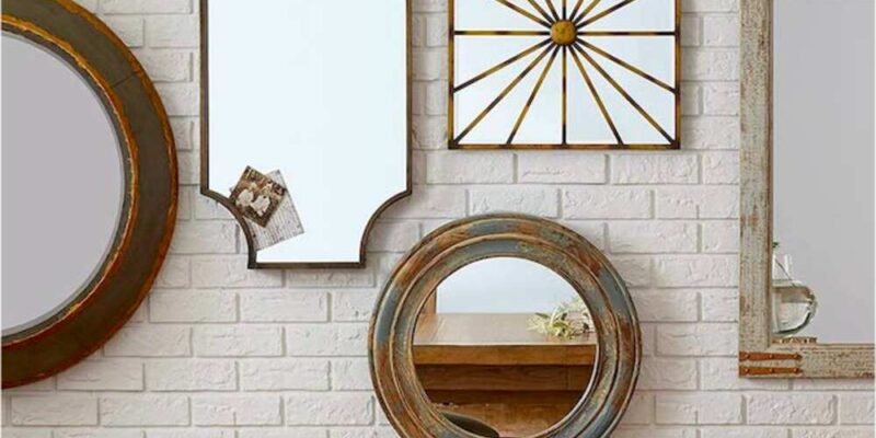 Beveled Mirrors and Georgian Wired Glass Beautiful Additions to Your Home Decor