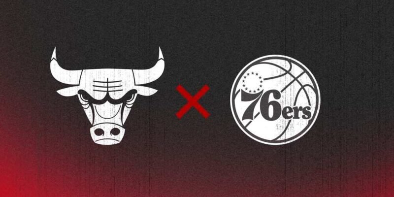 Chicago Bulls vs 76ers Match Player Stats