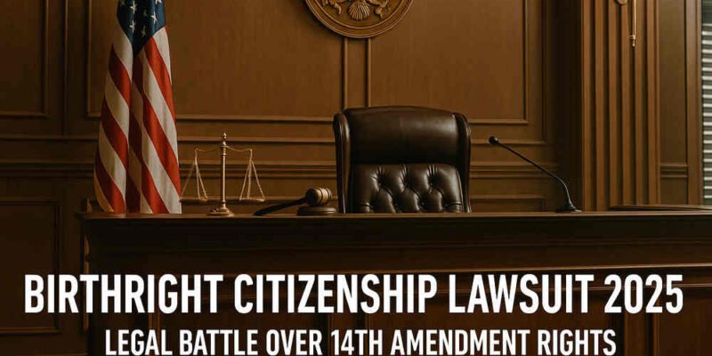 Birthright Citizenship Lawsuit 2025 – Legal Battle Over 14th Amendment Rights