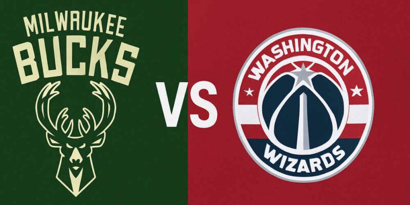 Milwaukee Bucks vs Washington Wizards Match Player Stats