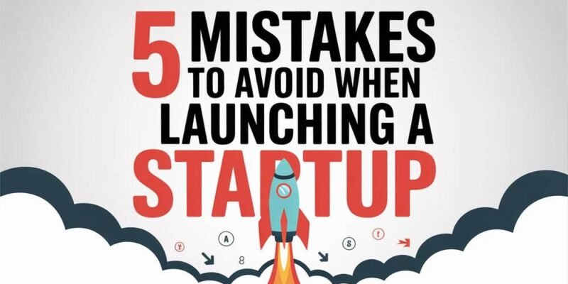5 Mistakes to Avoid When Launching a Startup