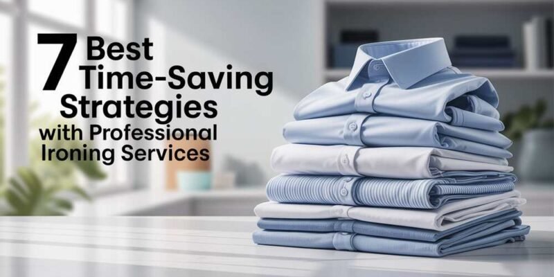7 Best Time-Saving Strategies With Professional Ironing Services