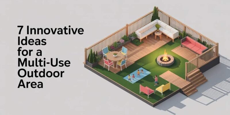 7 Innovative Ideas for a Multi-Use Outdoor Area