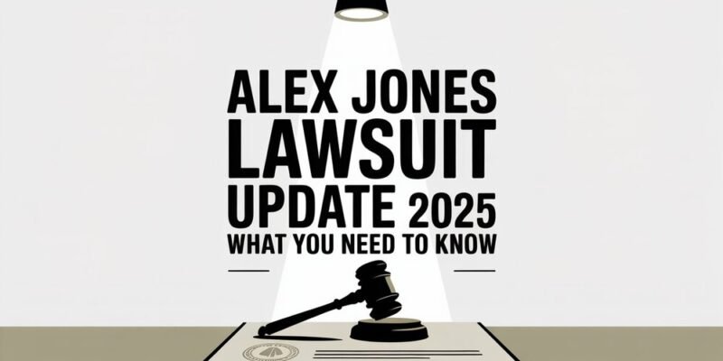 Alex Jones Lawsuit Update 2025 – What You Need to Know