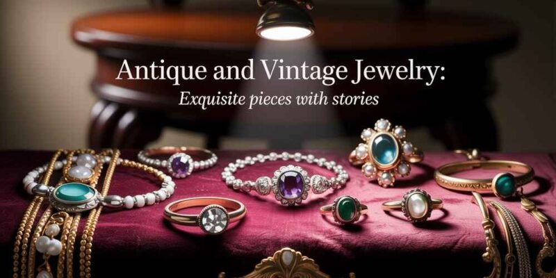 Antique and Vintage Jewelry Exquisite Pieces With Stories