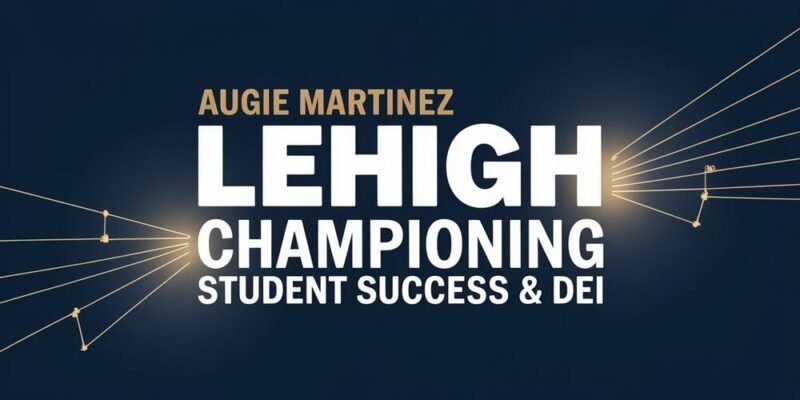 Augie Martinez Lehigh Championing Student Success & DEI