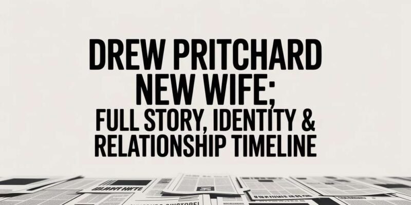 Drew Pritchard New Wife Full Story, Identity & Relationship Timeline