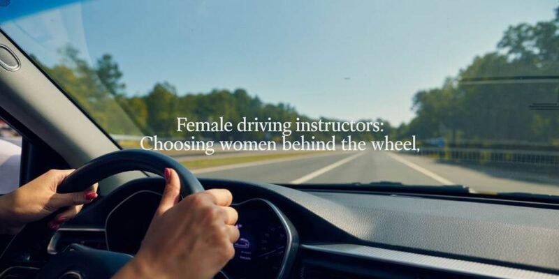 Female Driving Instructors Choosing Women Behind the Wheel