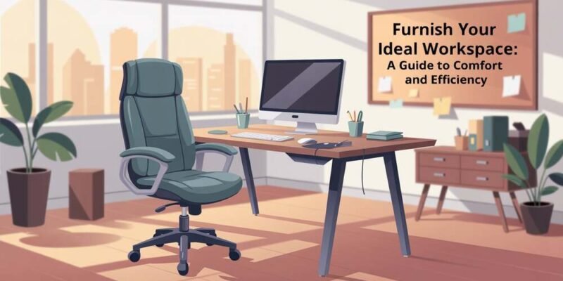 Furnish Your Ideal Workspace A Guide to Comfort and Efficiency