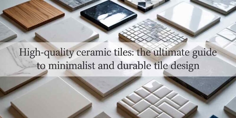 High-Quality Ceramic Tiles The Ultimate Guide to Minimalist and Durable Tile Design