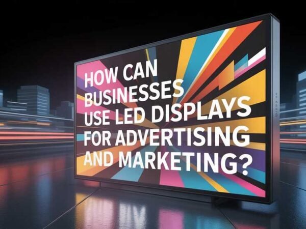 How Can Businesses Use LED Displays for Advertising and Marketing