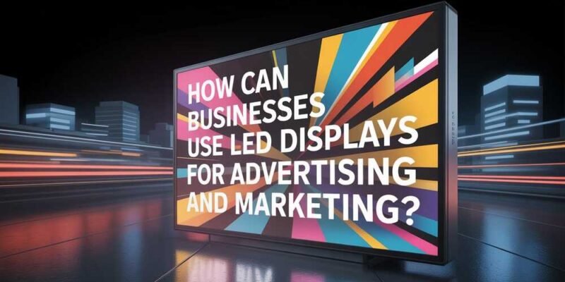 How Can Businesses Use LED Displays for Advertising and Marketing