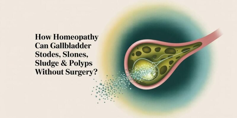 How Homeopathy Can Dissolve Gallbladder Stones, Sludge & Polyps Without Surgery