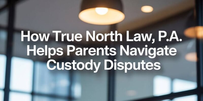 How True North Law, P.A. Helps Parents Navigate Custody Disputes