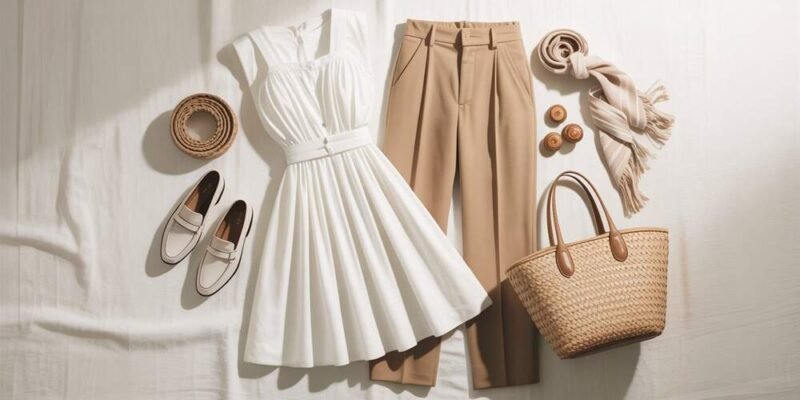 How to Style White Summer Dresses With Women's Trousers for a Chic Look