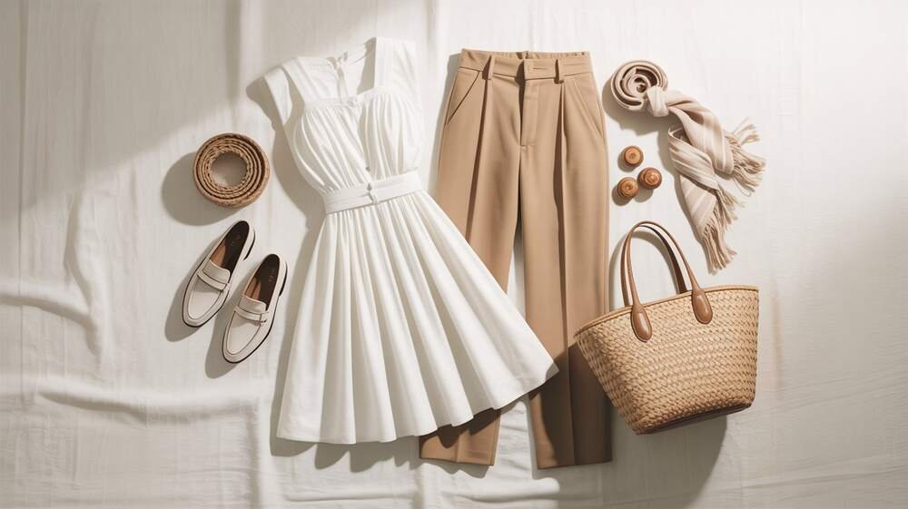 How to Style White Summer Dresses With Women's Trousers for a Chic Look