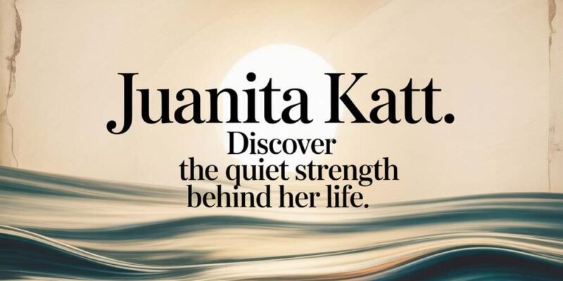 Juanita Katt Discover the Quiet Strength Behind Her Life