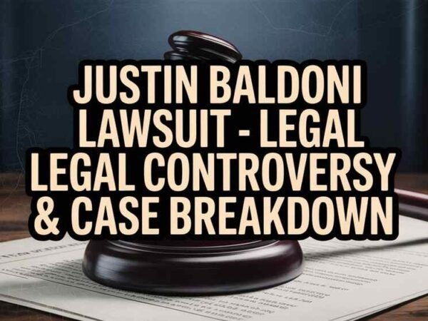 Justin Baldoni Lawsuit – Legal Controversy & Case Breakdown