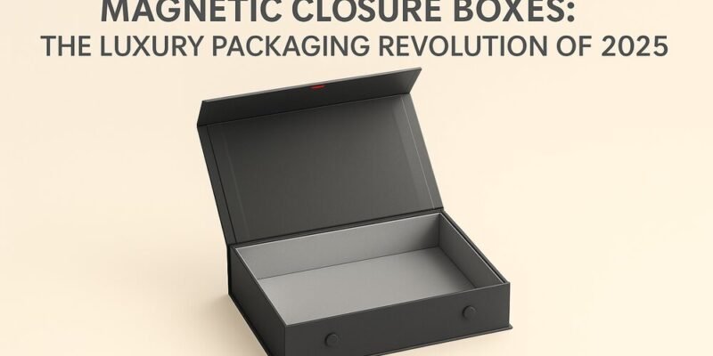 Magnetic Closure Boxes The Luxury Packaging Revolution of 2025