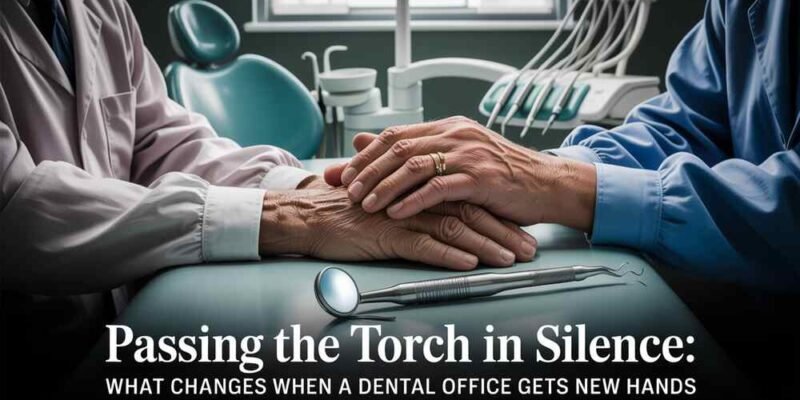 Passing the Torch in Silence What Changes When a Dental Office Gets New Hands