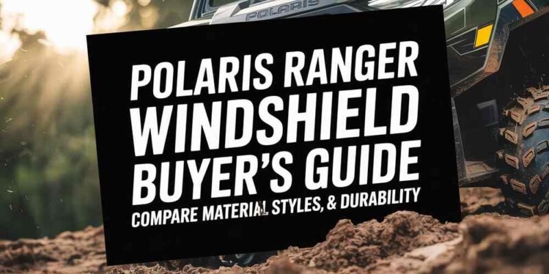 Polaris Ranger Windshield Buyer's Guide Compare Materials, Styles, & Durability for Your UTV