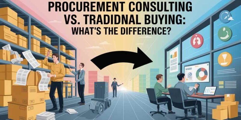 Procurement Consulting vs. Traditional Buying What's the Difference
