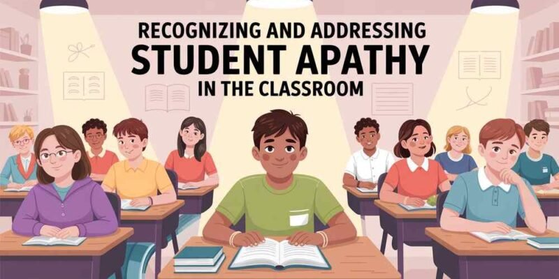 Recognizing and Addressing Student Apathy in the Classroom