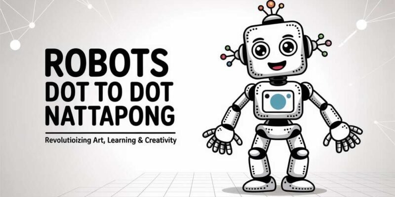 Robots Dot to Dot Nattapong Revolutionizing Art, Learning & Creativity