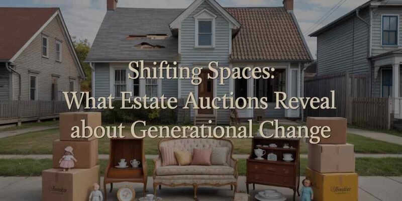 Shifting Spaces What Estate Auctions Reveal About Generational Change