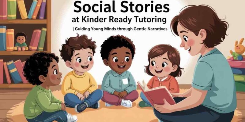 Social Stories at Kinder Ready Tutoring Guiding Young Minds Through Gentle Narratives