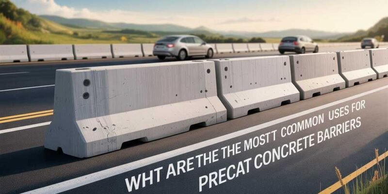 What Are the Most Common Uses for Precast Concrete Barriers