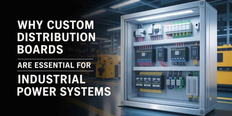 Why Custom Distribution Boards Are Essential for Industrial Power Systems