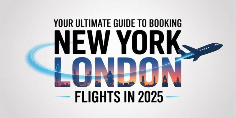 Your Ultimate Guide to Booking Cheap New York London Flights in 2025