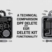 A Technical Comparison of DPF Delete and EGR Delete Kit Functionality
