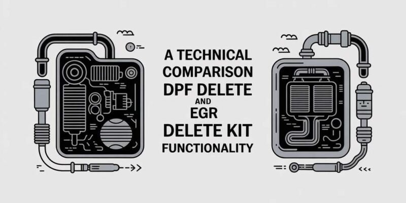 A Technical Comparison of DPF Delete and EGR Delete Kit Functionality