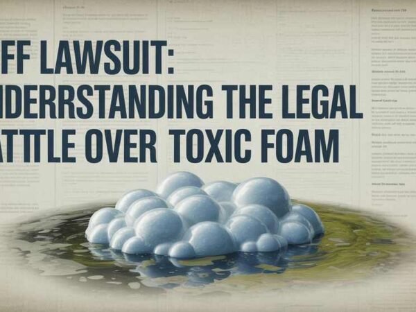 AFFF Lawsuit Understanding the Legal Battle Over Toxic Foam