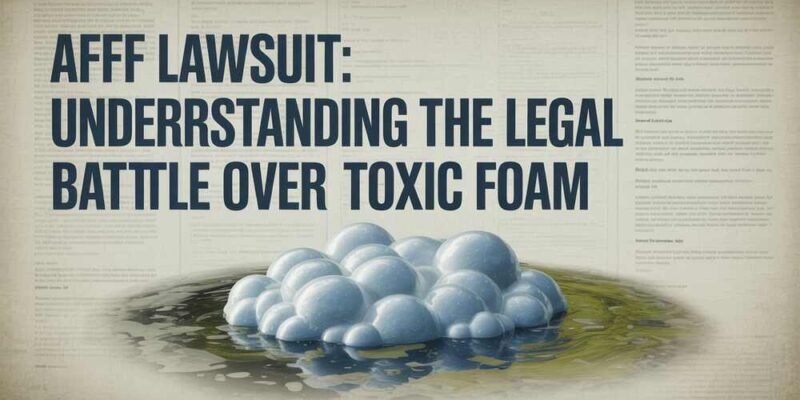 AFFF Lawsuit Understanding the Legal Battle Over Toxic Foam