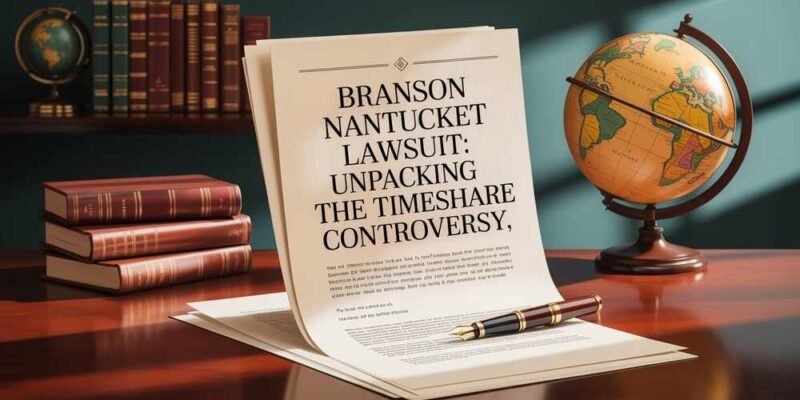 Branson Nantucket Lawsuit Unpacking the Timeshare Controversy