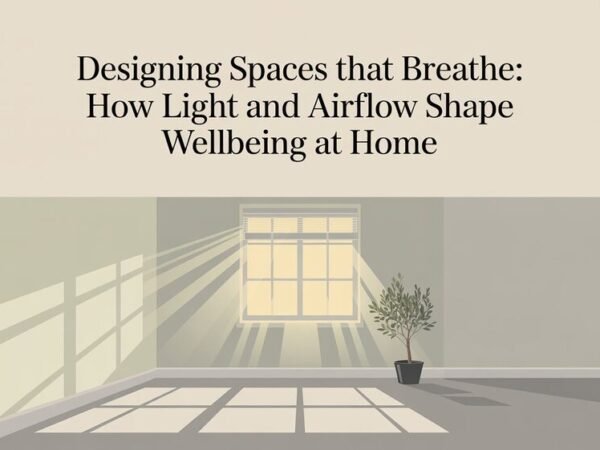 Designing Spaces That Breathe How Light and Airflow Shape Wellbeing at Home