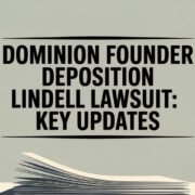 Dominion Founder Deposition Lindell Lawsuit Key Updates