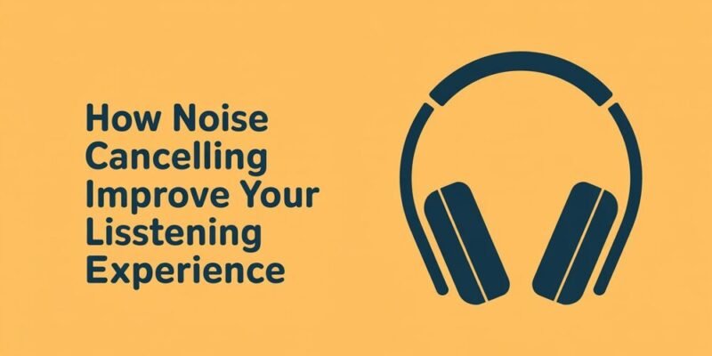 How Noise Cancelling Headphones Improve Your Listening Experience