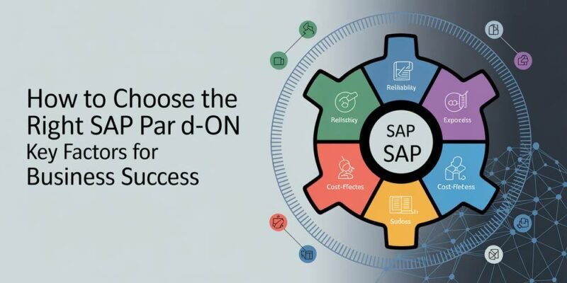 How to Choose the Right SAP Add-On Partner Key Factors for Business Success