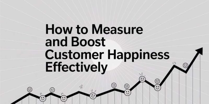 How to Measure and Boost Customer Happiness Effectively