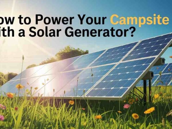How to Power Your Campsite With a Solar Generator