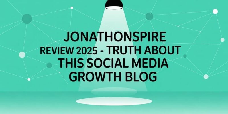 JonathonSpire Review 2025 – Truth About This Social Media Growth Blog